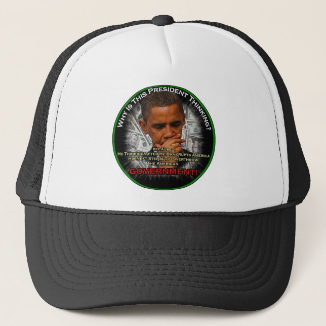 Obama Economy Trucker Hat (Front)
