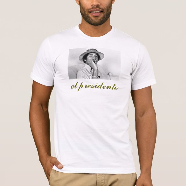 obama, el presidente T-Shirt (Front)