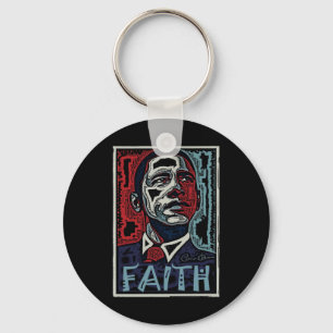 Obama Faith 2 Key Ring