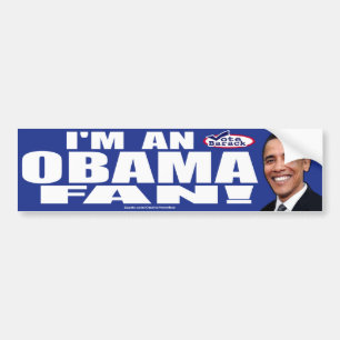 Obama Fan Bumper Sticker