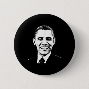 Obama First Black President 4th Of July Black Hist 6 Cm Round Badge