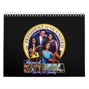 Obama First Family 2009 Calendar