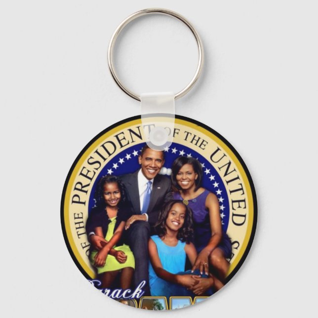obama-first-family key ring (Front)