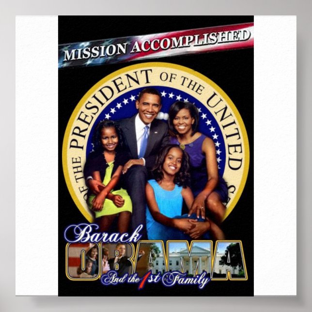 obama-first-family poster (Front)
