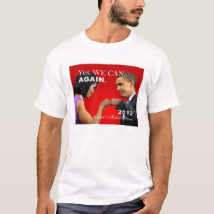Obama Fist Bump - yes we can again T-Shirt