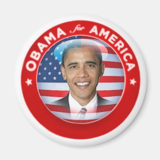 Obama For America Magnet (Front)
