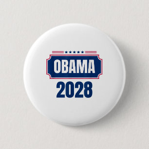 Obama For President 2028 Obama 2028 _1 6 Cm Round Badge