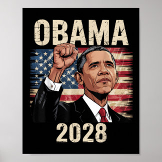 Obama For President 2028 Obama 2028 1 Poster