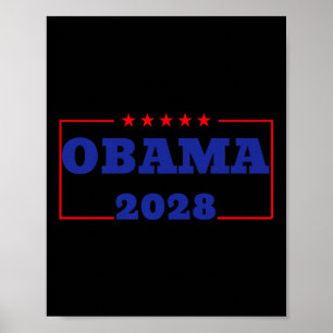 Obama For President 2028 Obama 2028 48th Premium  Poster