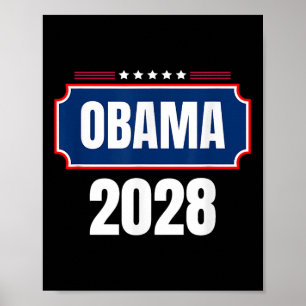 Obama For President 2028 Obama 2028 8 Poster