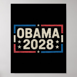 Obama For President 2028 Obama 2028 Design Poster