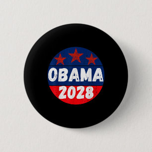 Obama For President 2028 Obama 2028 For Men 6 Cm Round Badge