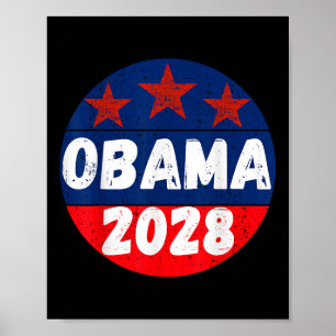 Obama For President 2028 Obama 2028 For Men Poster