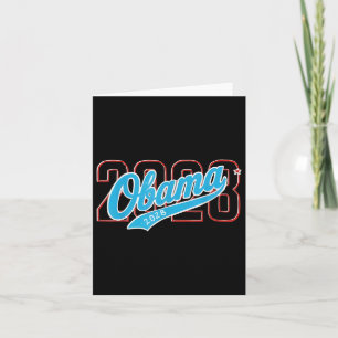 Obama For President 2028 Obama 2028 Patriotic  Card