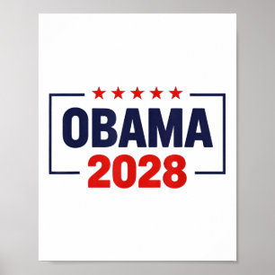 Obama For President 2028 Obama 2028  Poster