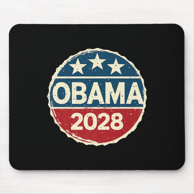 Obama For President 2028 Obama 2028 Premium 0  Mouse Mat (Front)