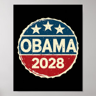 Obama For President 2028 Obama 2028 Premium 0 Poster