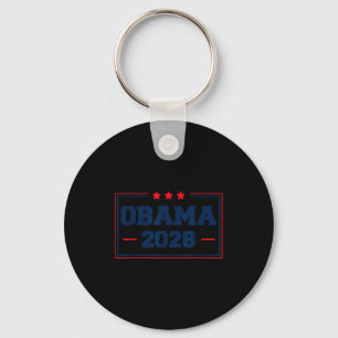 Obama For President 2028 Vote Election Barak Obama Key Ring