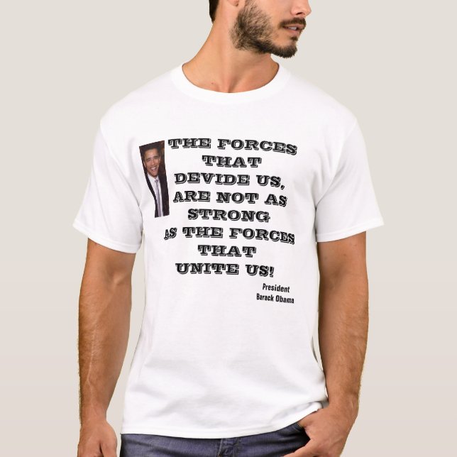OBAMA, FORCES UNITE US tee (Front)