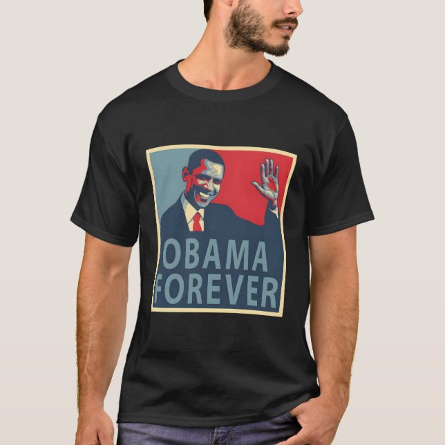 Obama Forever 44 President Barack Obama T-Shirt (Front)