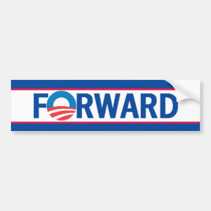 Obama FORWARD Bumper Sticker