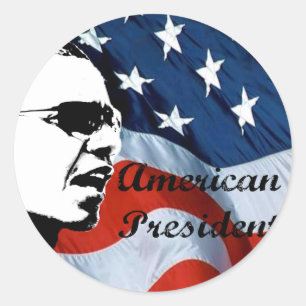 Obama Gifts 2 Classic Round Sticker