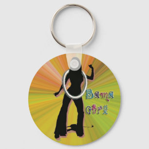 OBAMA GIRL GROOVY KEY RING