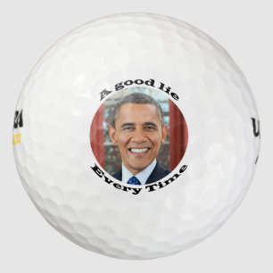 Obama Good Lie Golf Balls