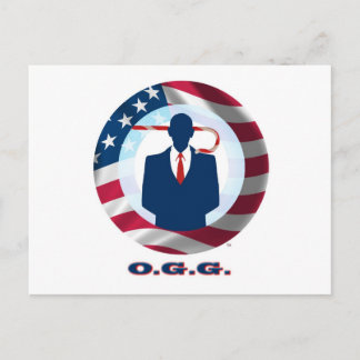 Obama Gotsta Go! Postcard