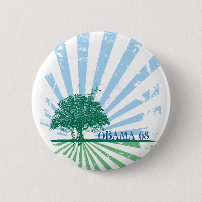 Obama Green Button (Front)