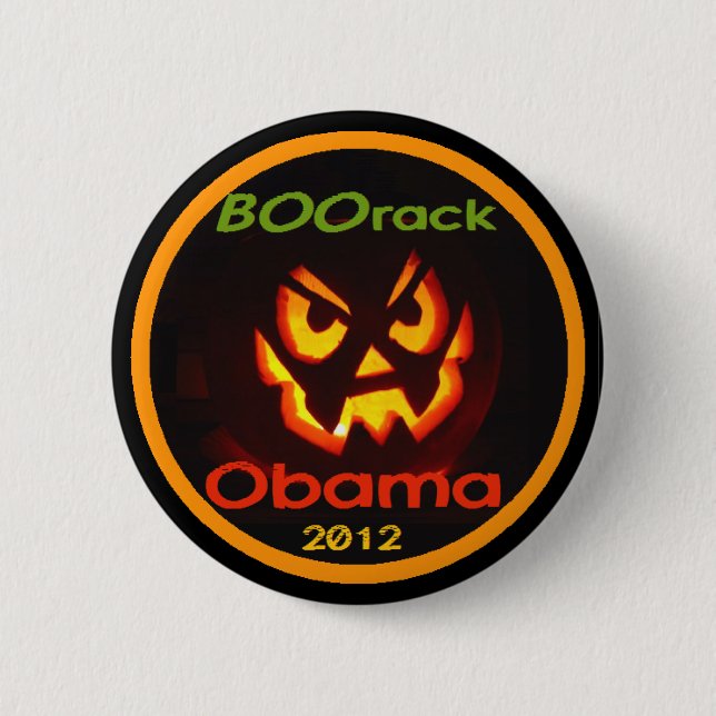 Obama Halloween 6 Cm Round Badge (Front)