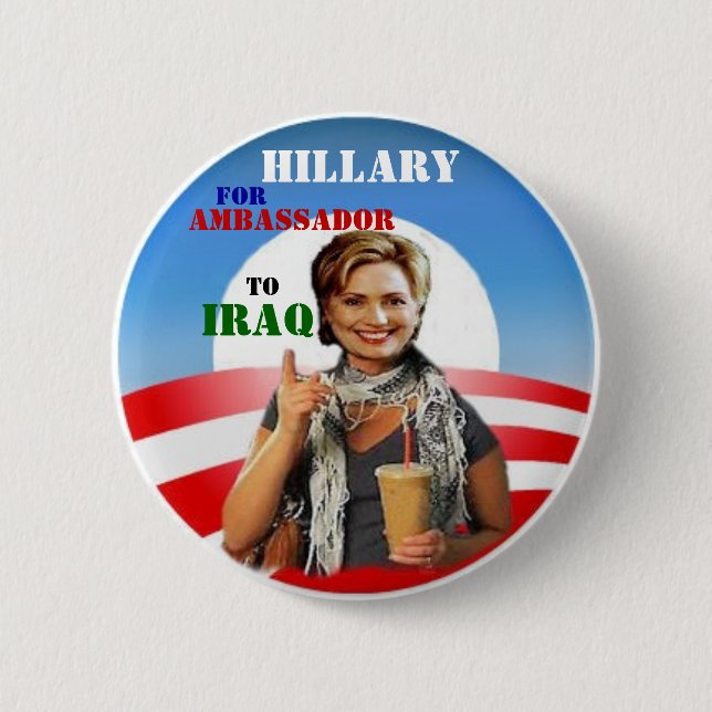 Obama/Hillary Button (Front)