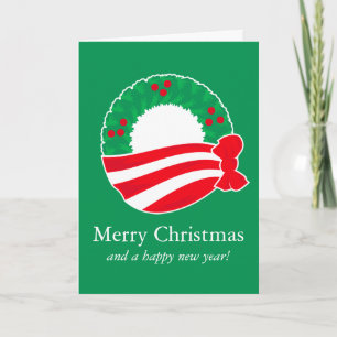 Obama Holiday Wreath