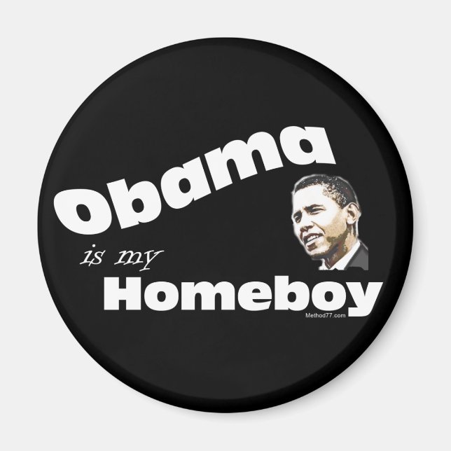 Obama Homeboy Magnet (Front)