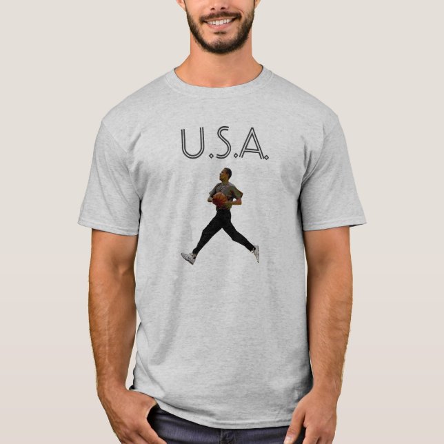Obama Hoops - T-shirt (Front)