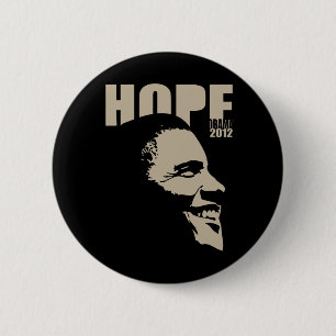Obama Hope 2012 Button