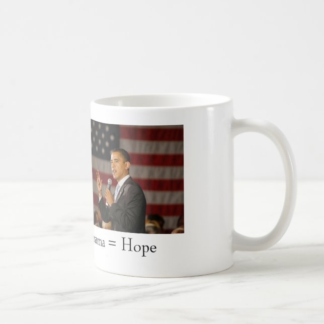Obama = Hope Mug (Right)