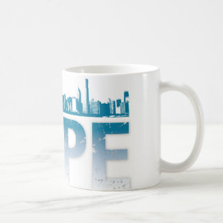 Obama Hope Mug Chicago Skyline