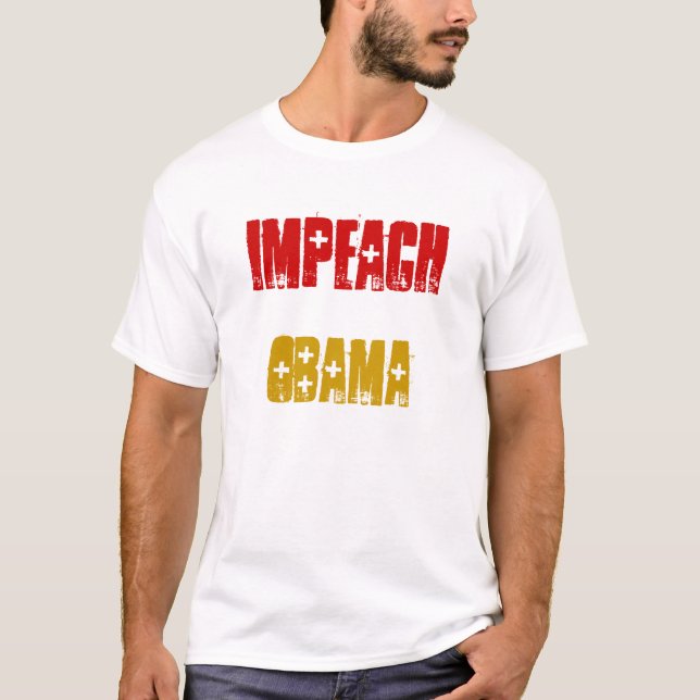 OBAMA, IMPEACH T-Shirt (Front)