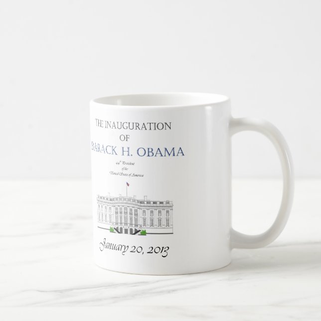 Obama Inauguration 2013 Coffee Mug (Right)
