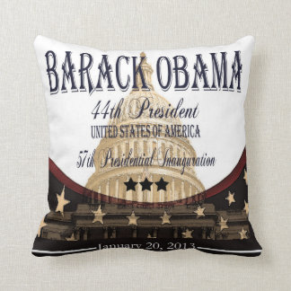 Obama Inauguration 2013 Commemorative Pillow