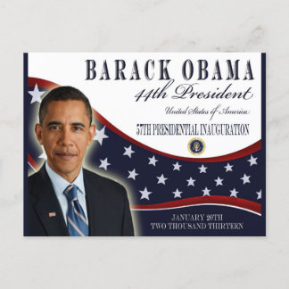 Obama Inauguration 2013 Commemorative Post Cards