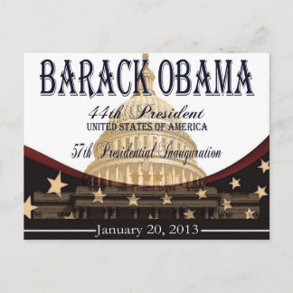Obama Inauguration 2013 Commemorative Post Cards