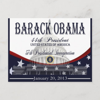Obama Inauguration 2013 Commemorative Post Cards