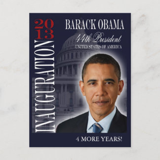 Obama Inauguration 2013 Commemorative Post Cards
