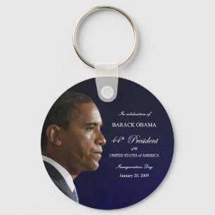 Obama Inauguration Celebration Keychain