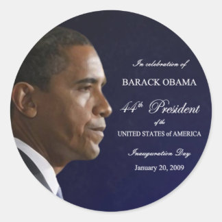 Obama Inauguration Celebration Stickers