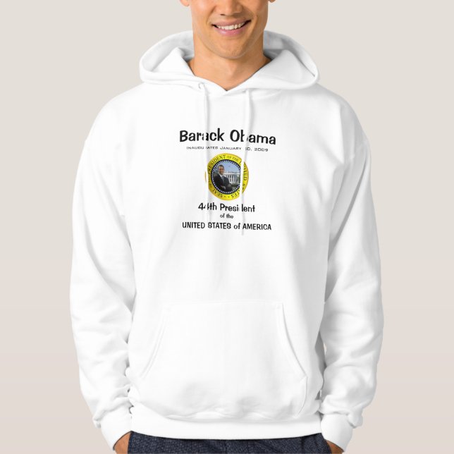 Obama Inauguration Commemorative Hoodie (Front)