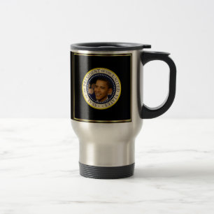 Obama Inauguration Commemorative Travel Mug