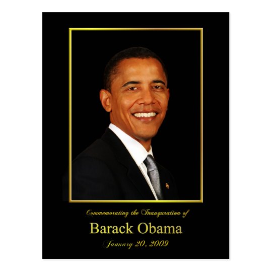 Obama Inauguration Invitation Postcard